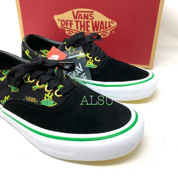 💖MEGA SALE💖VANS Era Pro Shake Junt Suede Canvas Black Women’s Size VN0A347LOV4 - Picture 7 of 9